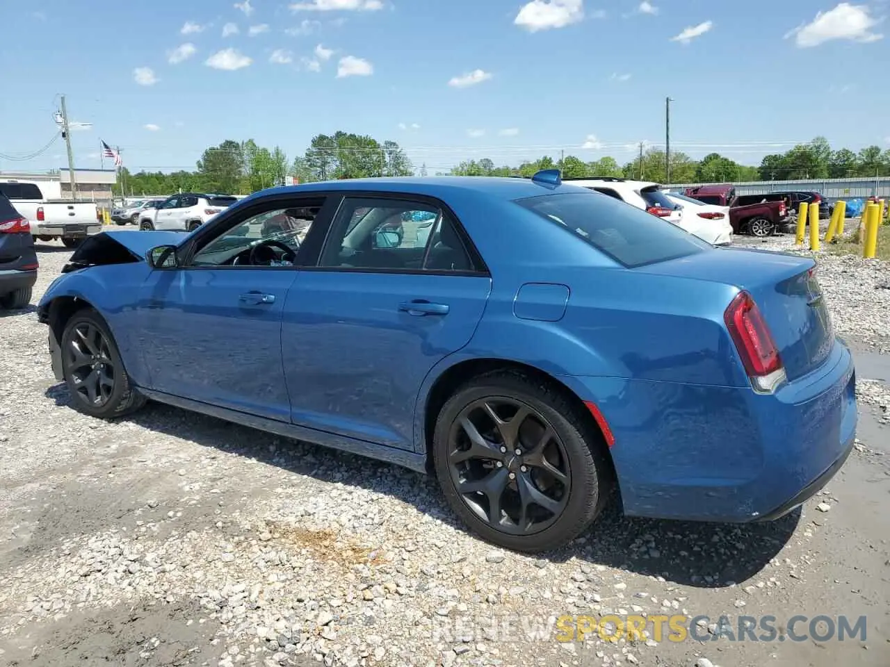2 Photograph of a damaged car 2C3CCAAG4NH116220 CHRYSLER 300 2022