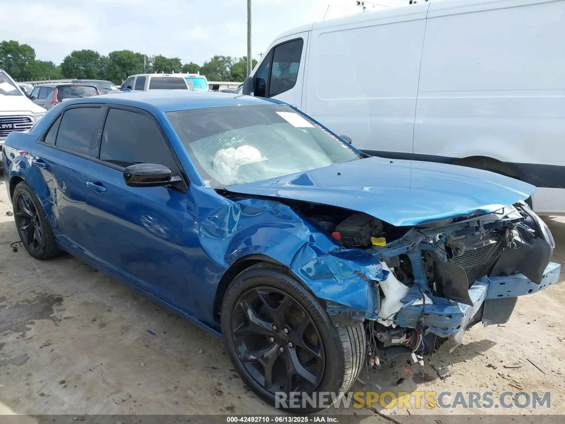 1 Photograph of a damaged car 2C3CCAAG9NH179510 CHRYSLER 300 2022