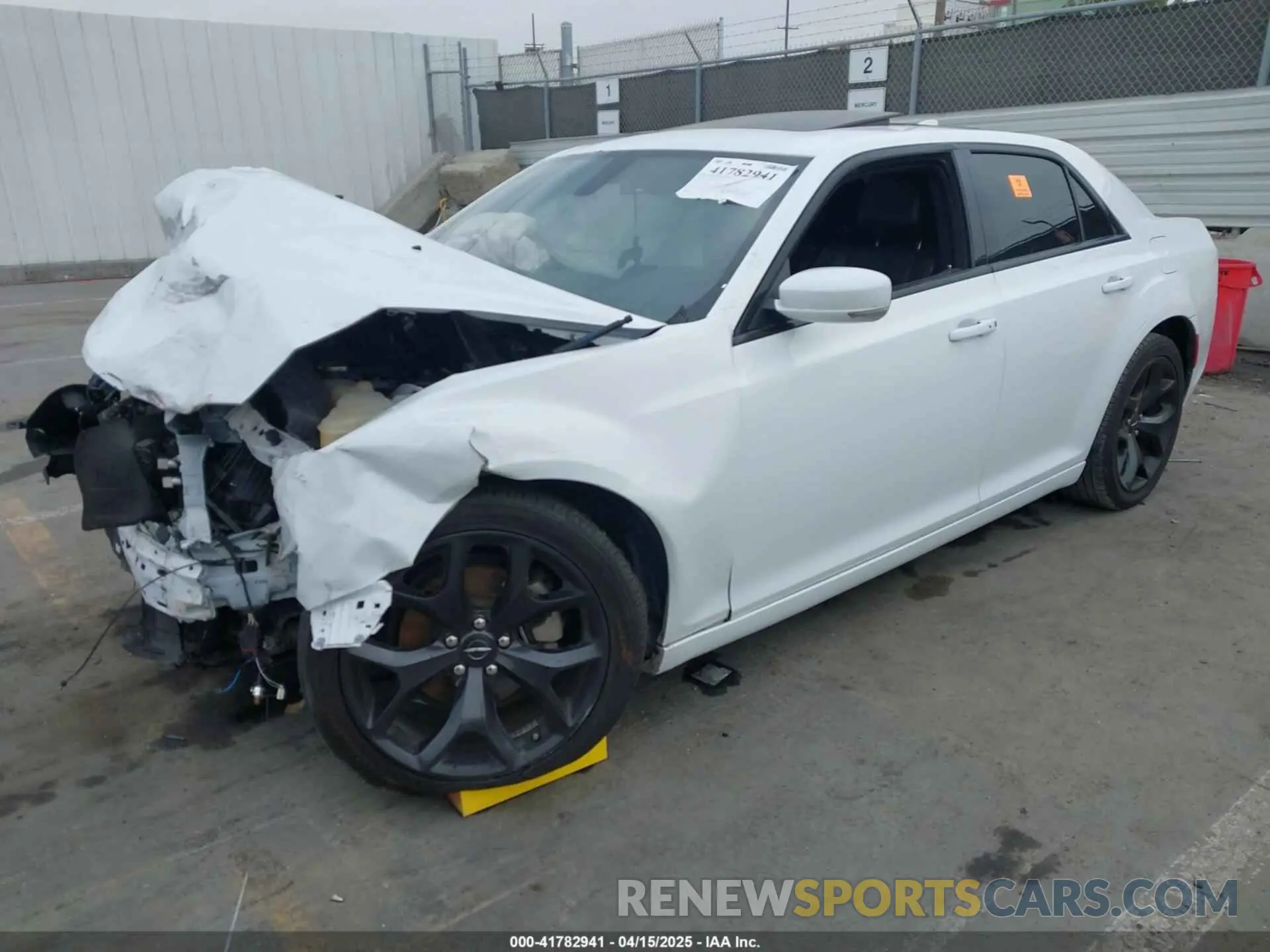 2 Photograph of a damaged car 2C3CCABG0NH190751 CHRYSLER 300 2022