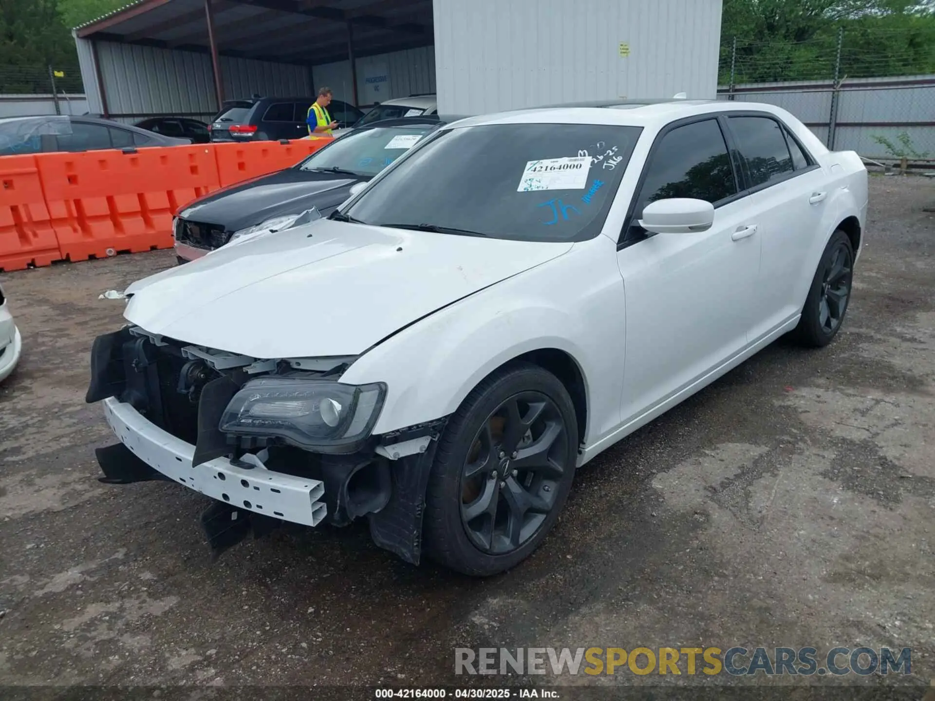 2 Photograph of a damaged car 2C3CCABG3NH214380 CHRYSLER 300 2022