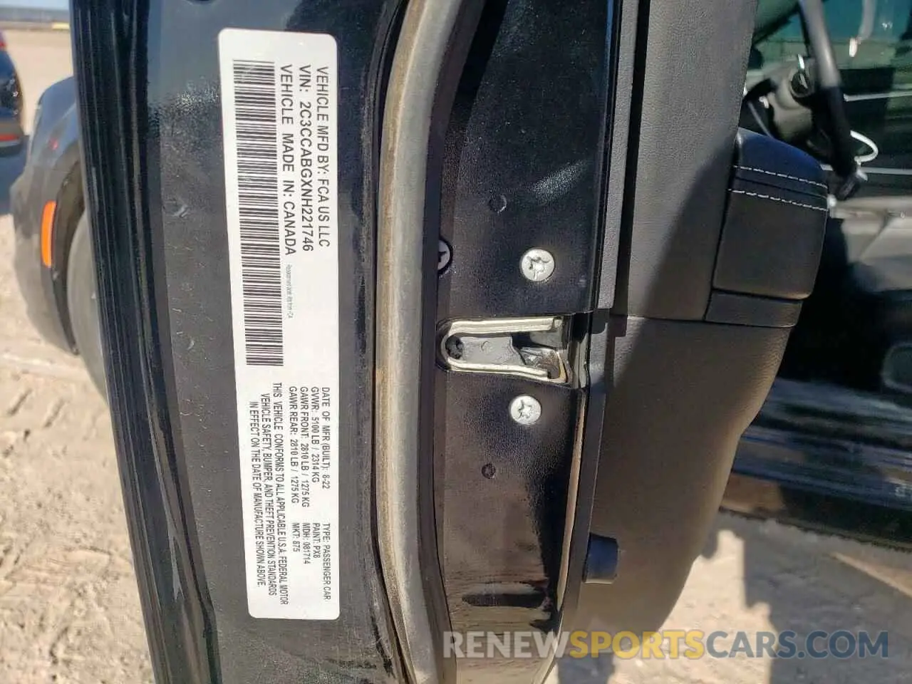 13 Photograph of a damaged car 2C3CCABGXNH221746 CHRYSLER 300 2022