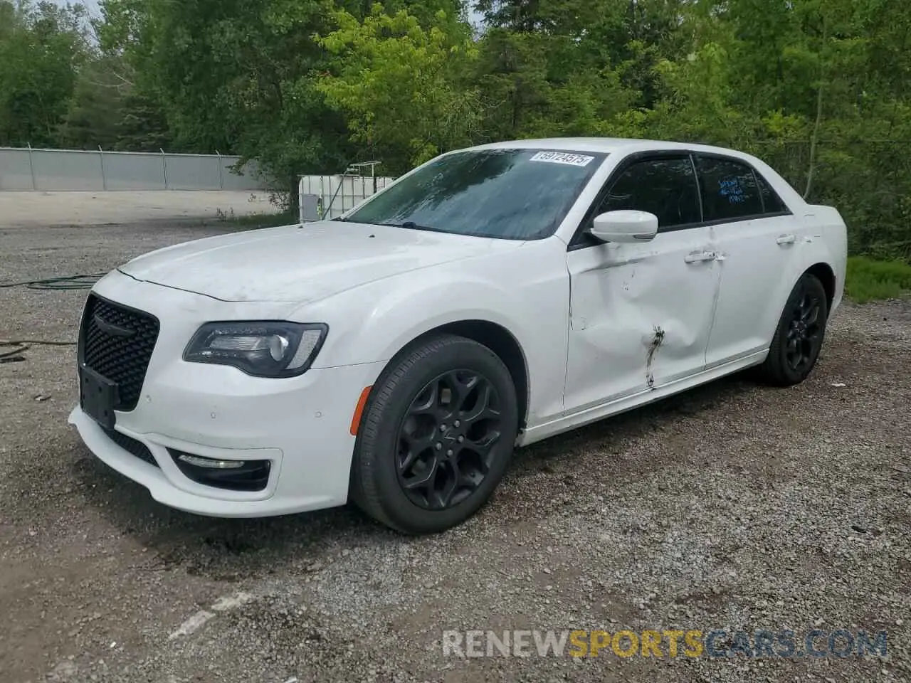 1 Photograph of a damaged car 2C3CCASG7NH193842 CHRYSLER 300 2022