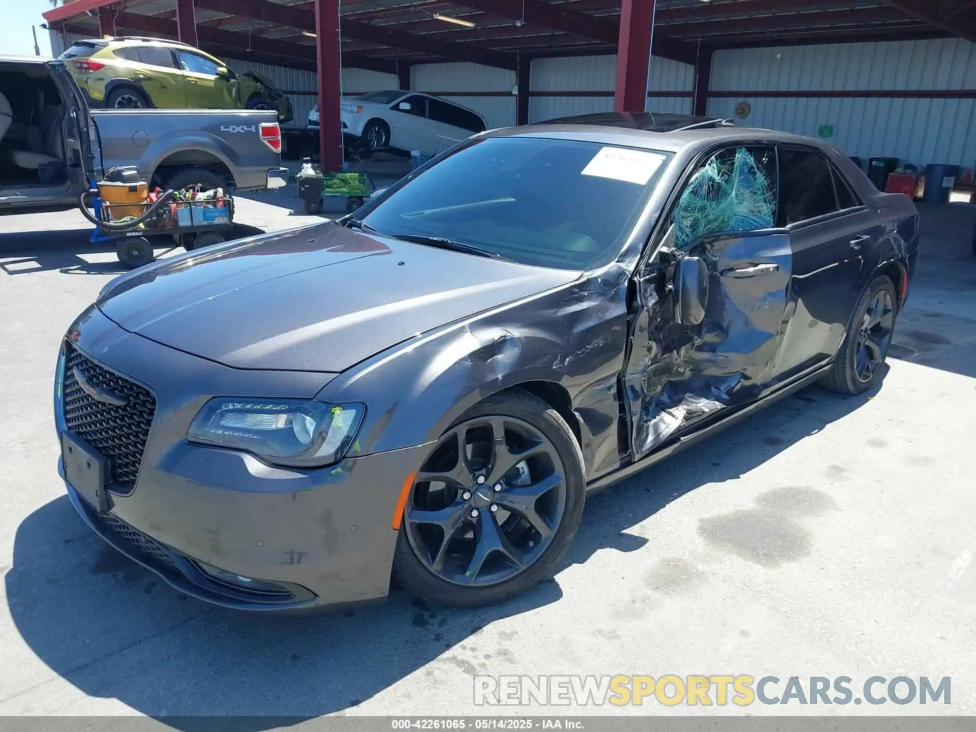 2 Photograph of a damaged car 2C3CCABG3PH537539 CHRYSLER 300 2023