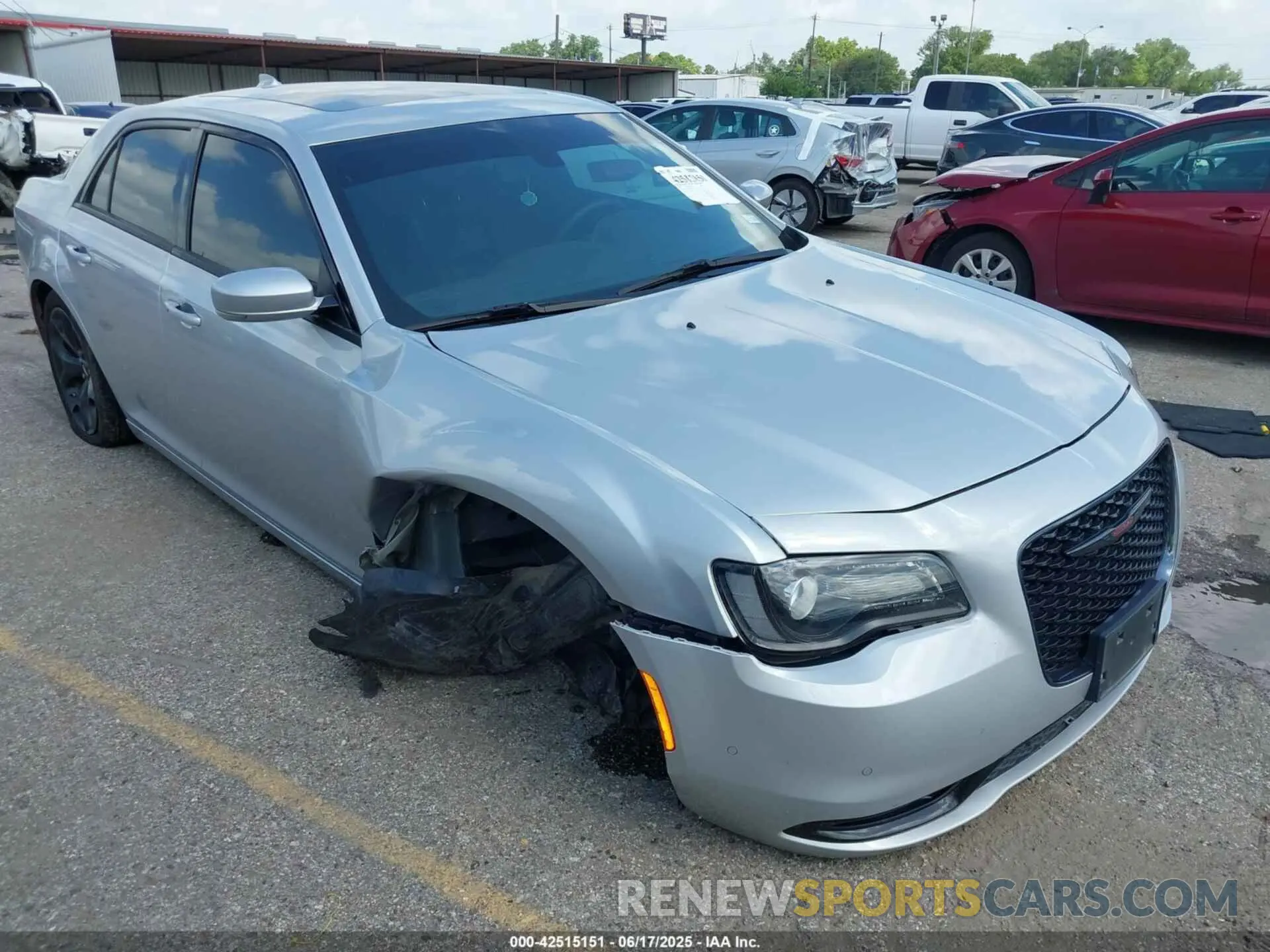 6 Photograph of a damaged car 2C3CCABG4PH524279 CHRYSLER 300 2023