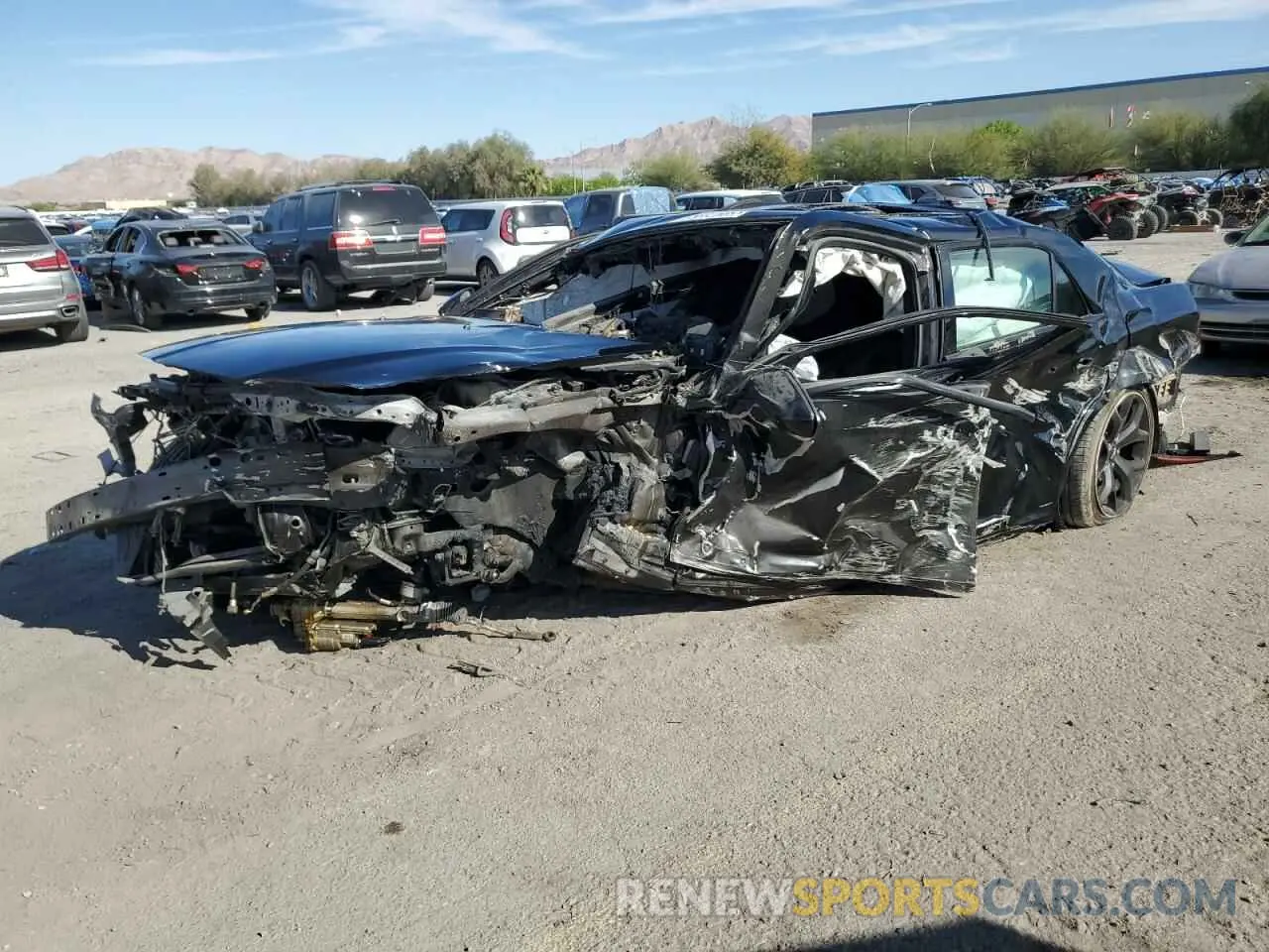 1 Photograph of a damaged car 2C3CCABGXPH633328 CHRYSLER 300 2023