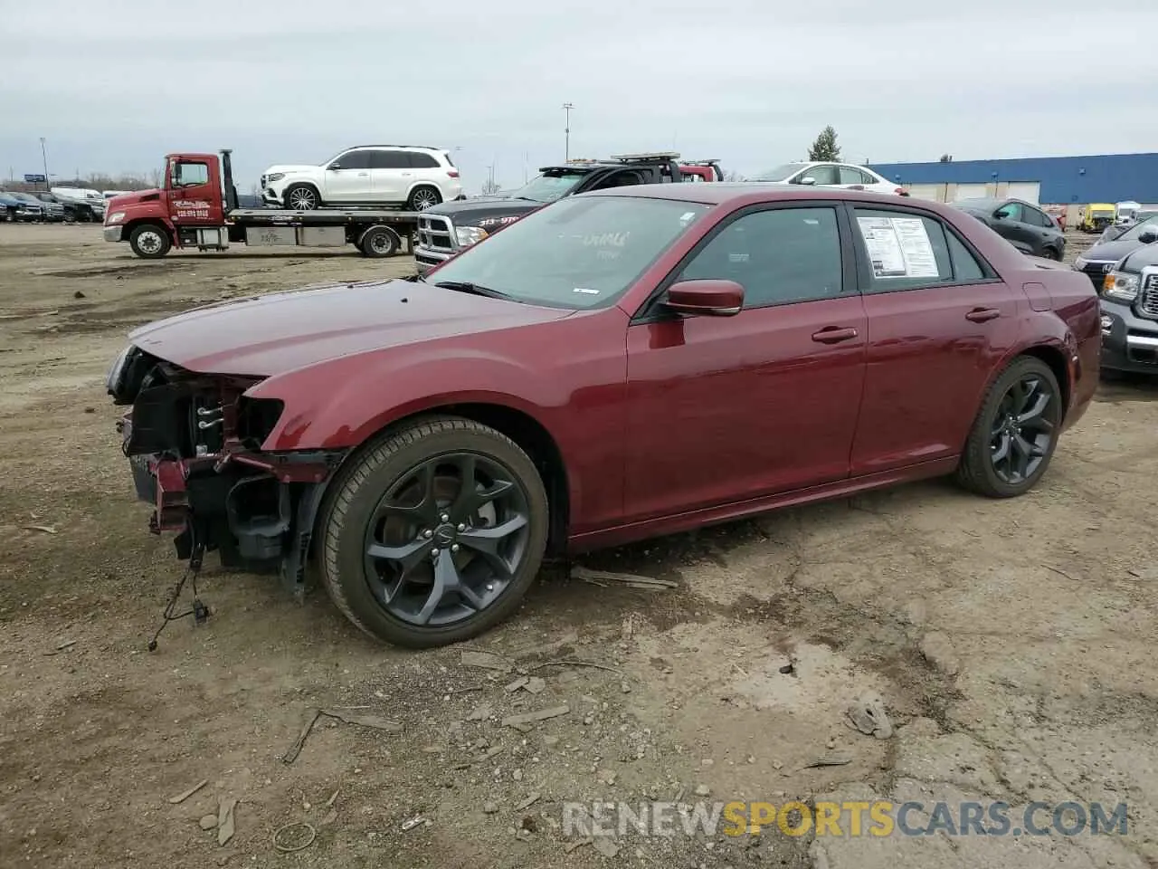 1 Photograph of a damaged car 2C3CCABT1PH581407 CHRYSLER 300 2023