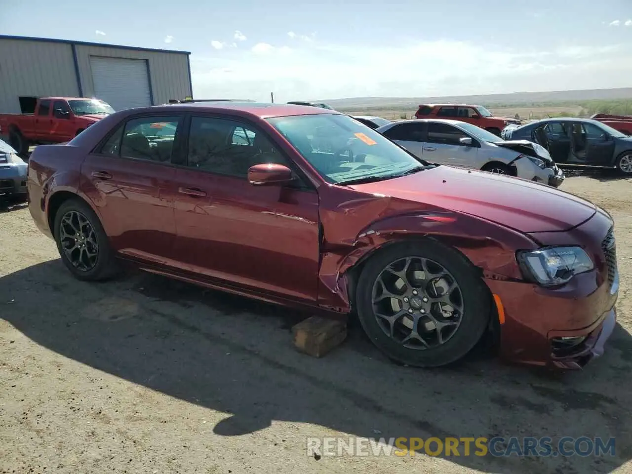 4 Photograph of a damaged car 2C3CCASG2PH514284 CHRYSLER 300 2023