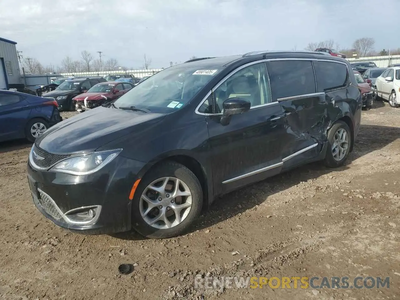 1 Photograph of a damaged car 2C4RC1EG6KR506175 CHRYSLER All Models 2019