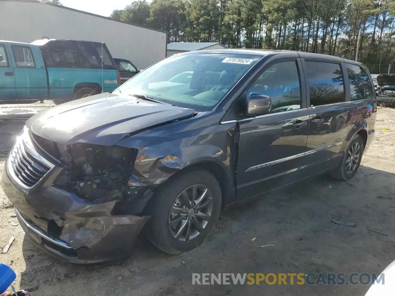 1 Photograph of a damaged car 2C4RC1HG0GR191165 CHRYSLER MINIVAN 2016