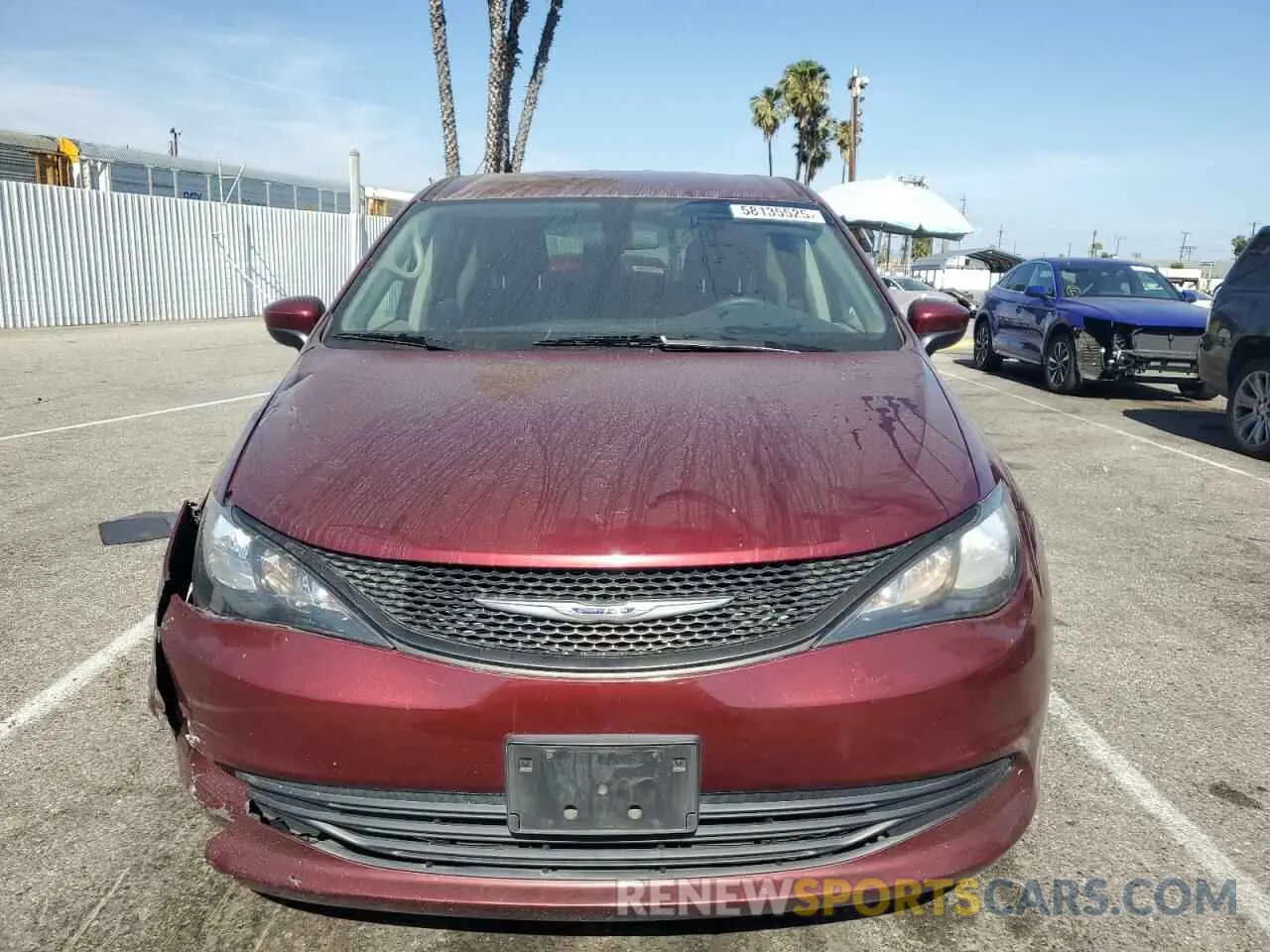 5 Photograph of a damaged car 2C4RC1AG6LR258694 CHRYSLER MINIVAN 2020