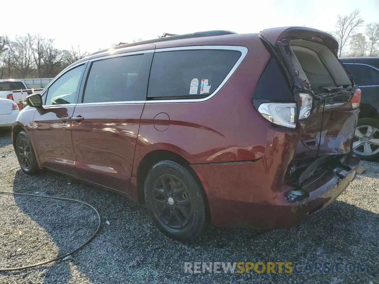 2 Photograph of a damaged car 2C4RC1DG4LR268524 CHRYSLER MINIVAN 2020
