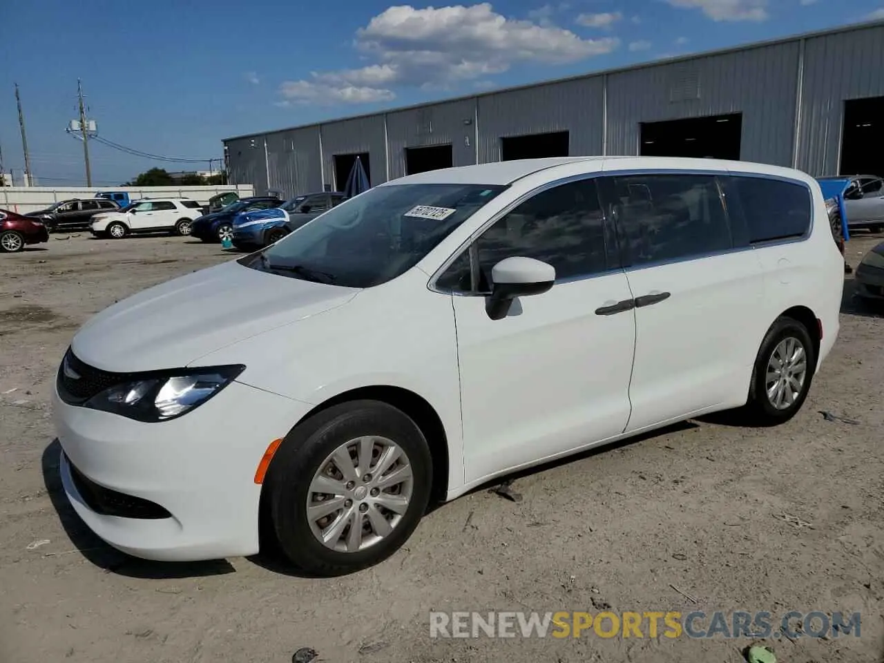 1 Photograph of a damaged car 2C4RC1AG7MR544121 CHRYSLER MINIVAN 2021