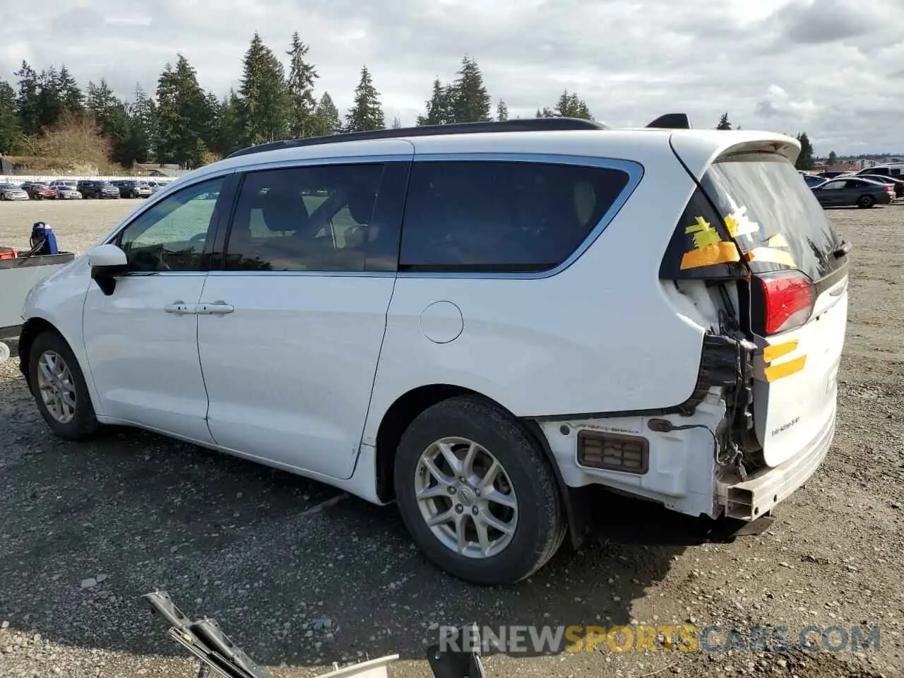 2 Photograph of a damaged car 2C4RC1DG0MR506578 CHRYSLER MINIVAN 2021