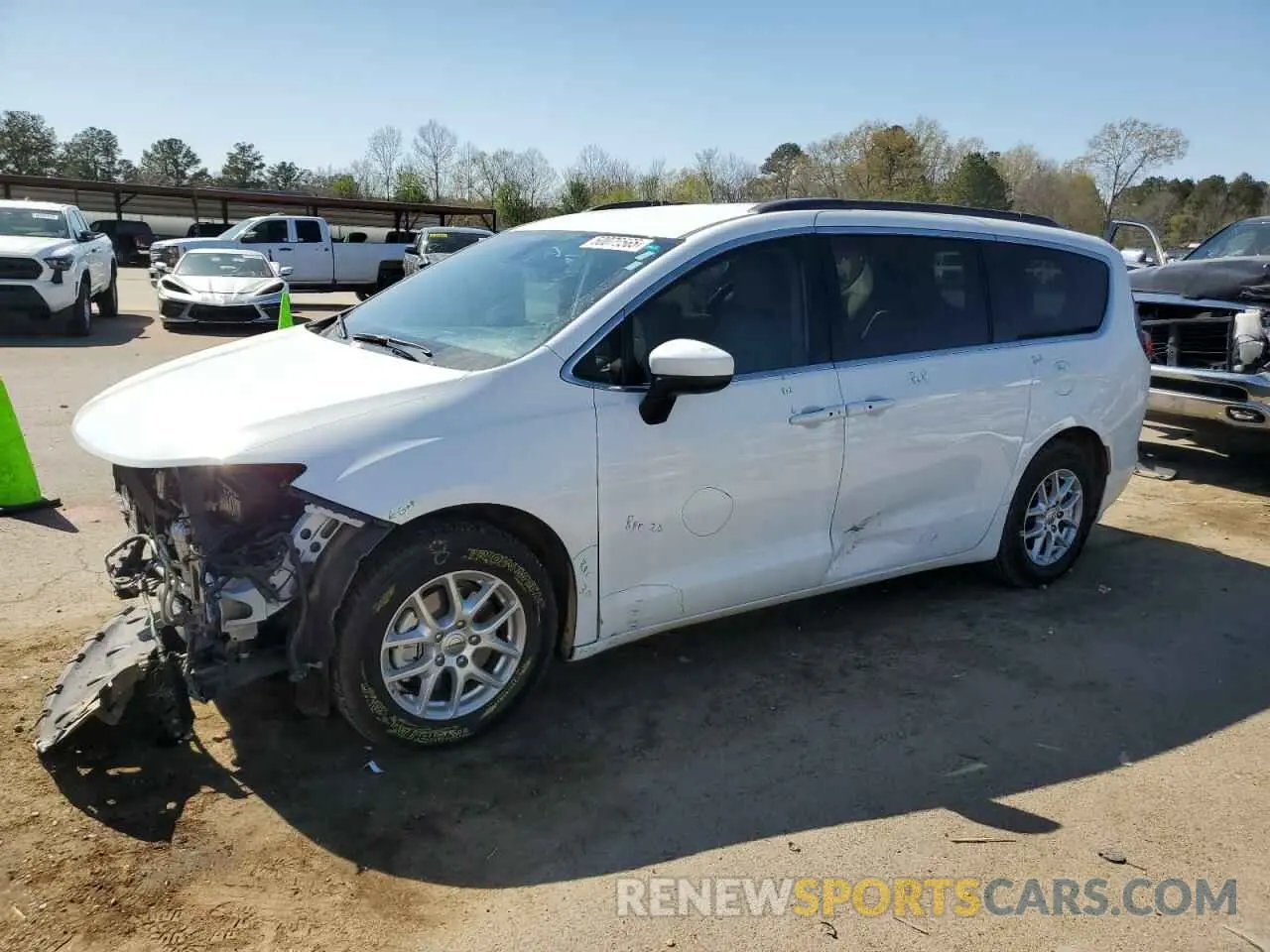 1 Photograph of a damaged car 2C4RC1DG1MR530789 CHRYSLER MINIVAN 2021