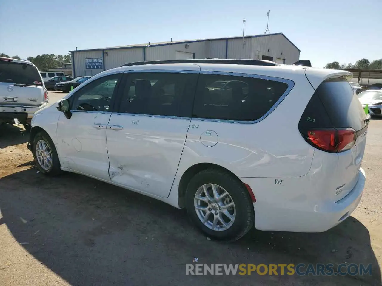 2 Photograph of a damaged car 2C4RC1DG1MR530789 CHRYSLER MINIVAN 2021