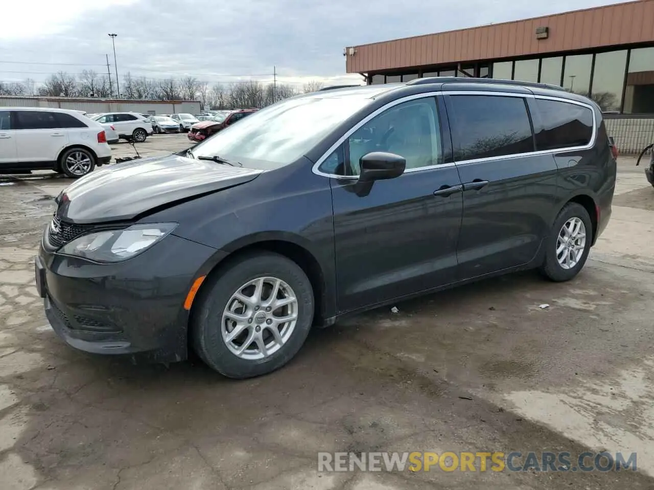 1 Photograph of a damaged car 2C4RC1DG1MR568281 CHRYSLER MINIVAN 2021
