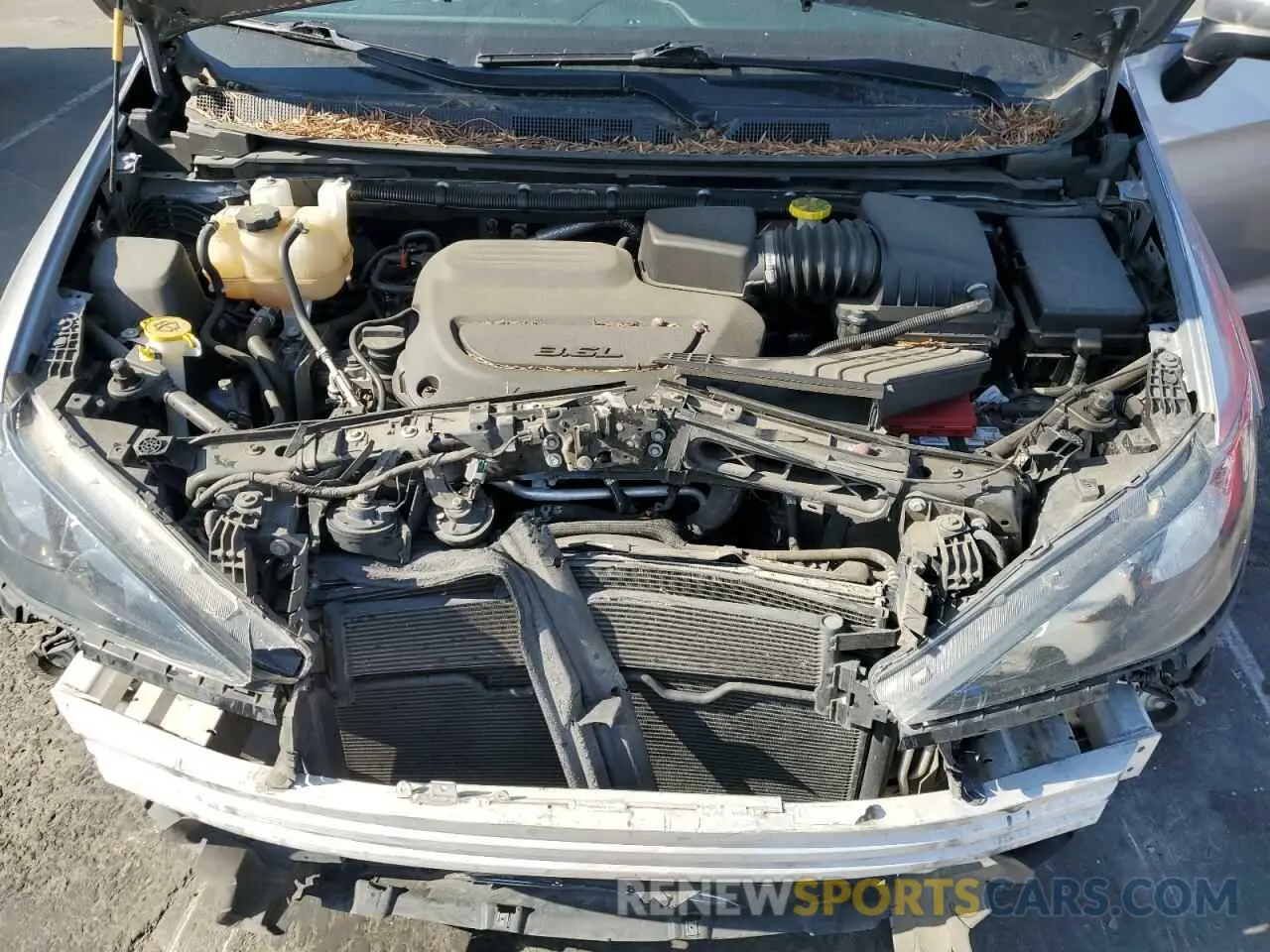 12 Photograph of a damaged car 2C4RC1DG4MR534139 CHRYSLER MINIVAN 2021