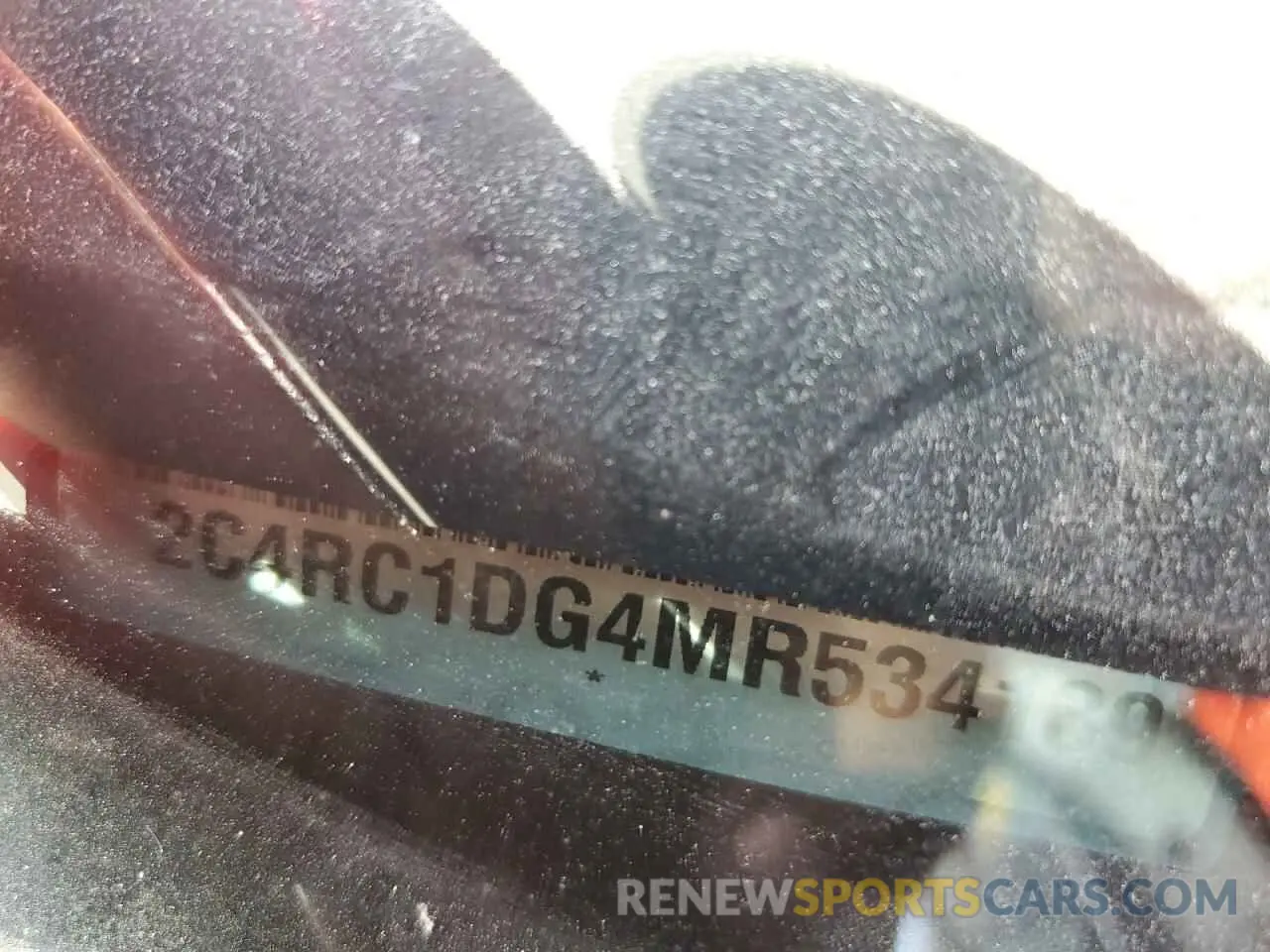 13 Photograph of a damaged car 2C4RC1DG4MR534139 CHRYSLER MINIVAN 2021