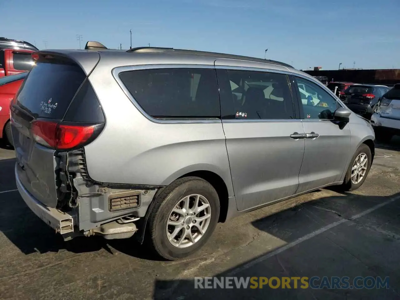 3 Photograph of a damaged car 2C4RC1DG4MR534139 CHRYSLER MINIVAN 2021
