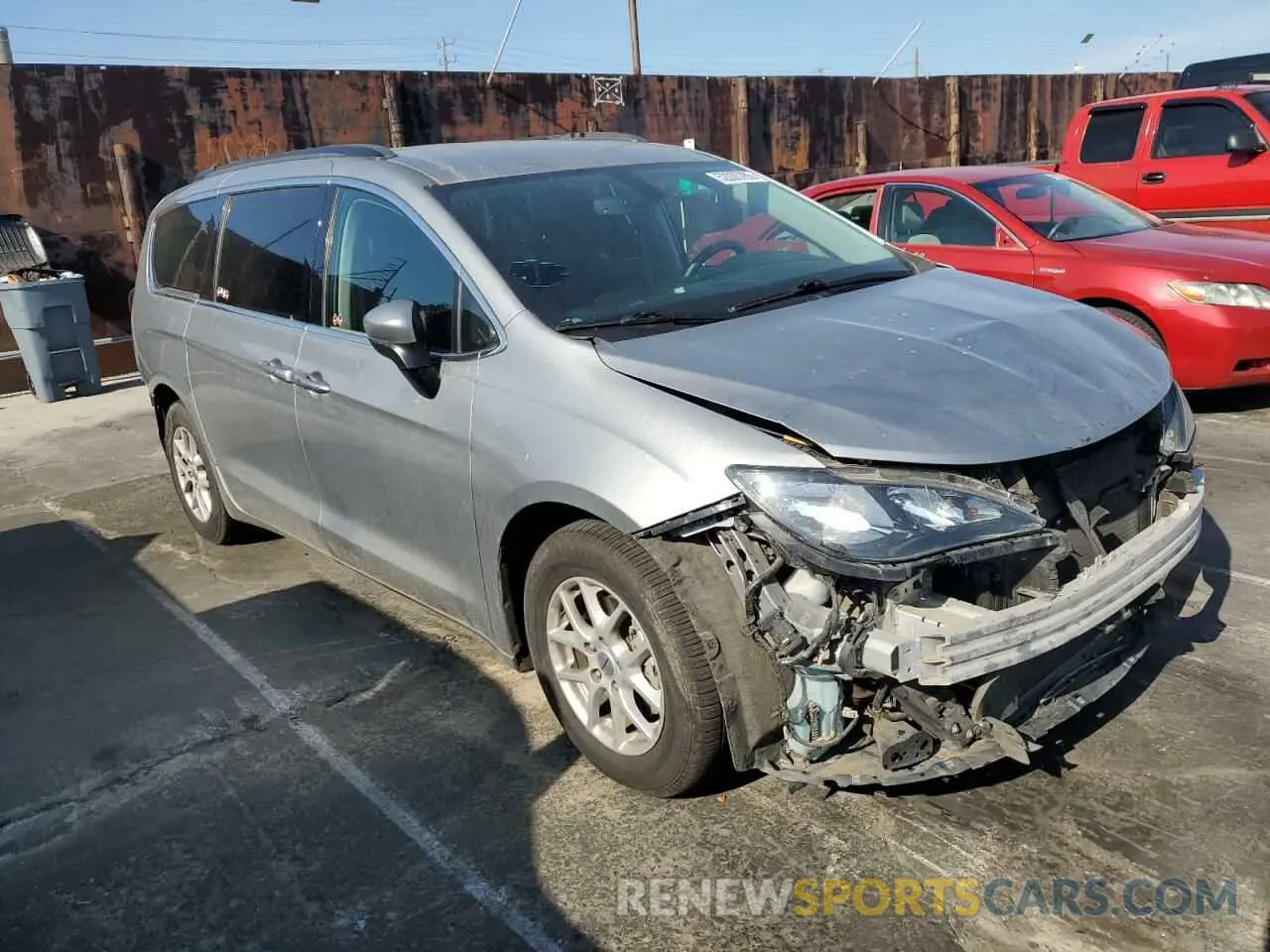 4 Photograph of a damaged car 2C4RC1DG4MR534139 CHRYSLER MINIVAN 2021