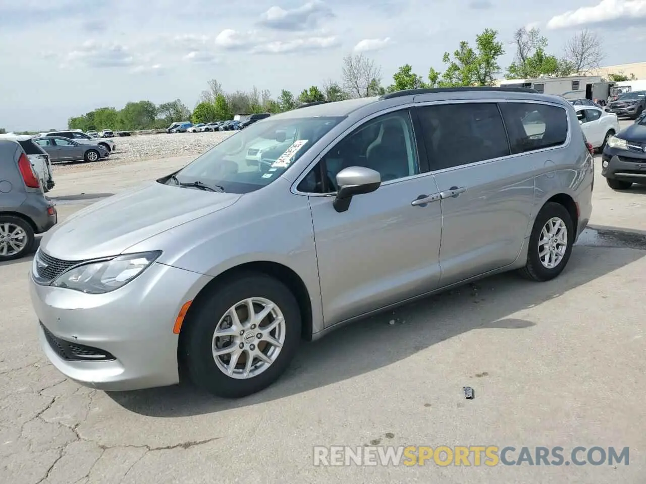 1 Photograph of a damaged car 2C4RC1DG5MR520637 CHRYSLER MINIVAN 2021