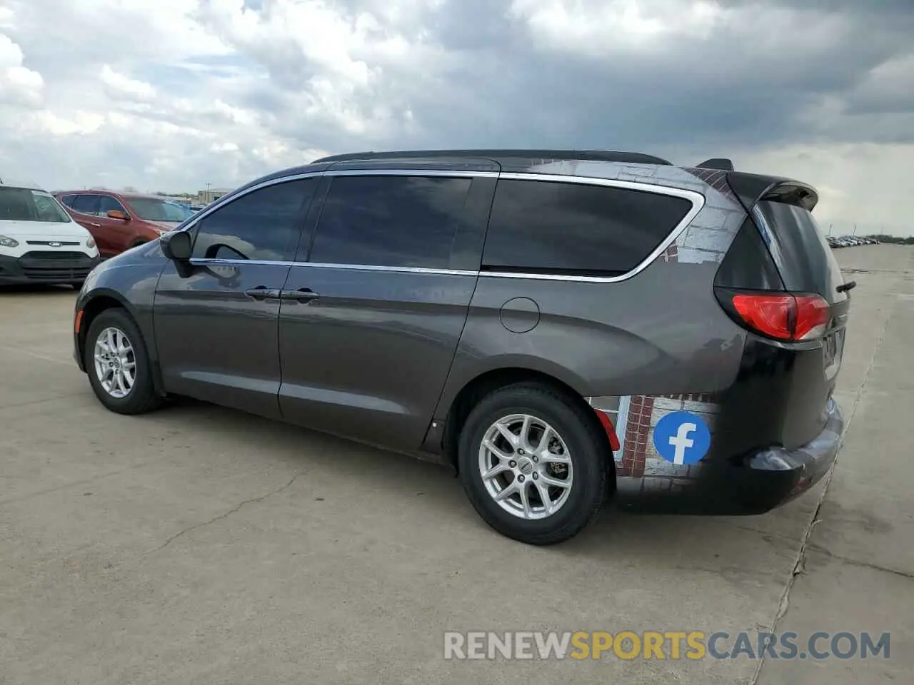 2 Photograph of a damaged car 2C4RC1DG7MR539349 CHRYSLER MINIVAN 2021