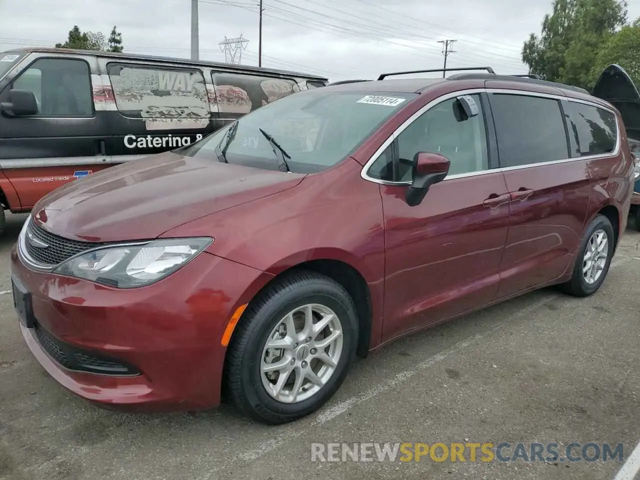1 Photograph of a damaged car 2C4RC1DG9MR546027 CHRYSLER MINIVAN 2021