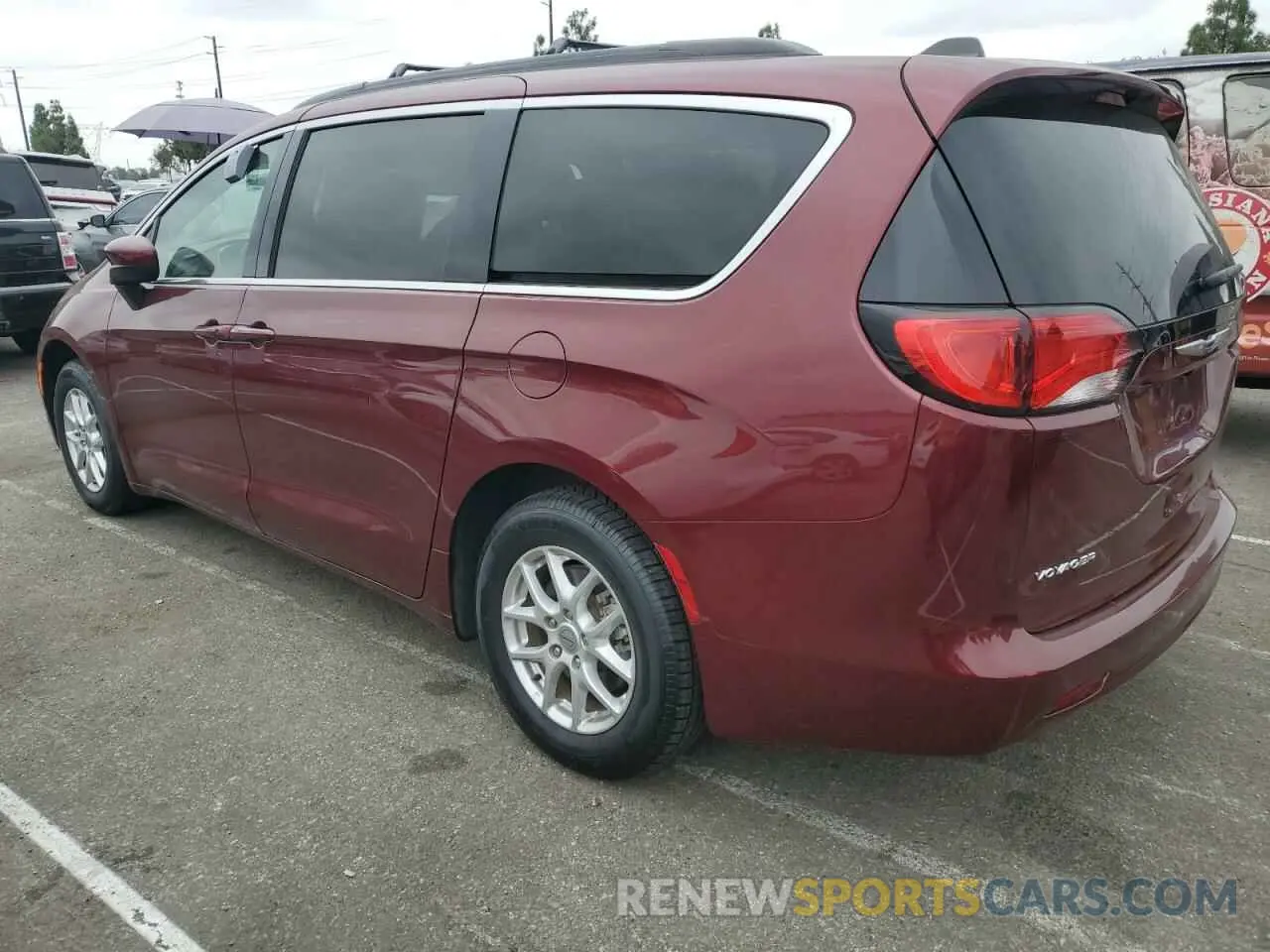 2 Photograph of a damaged car 2C4RC1DG9MR546027 CHRYSLER MINIVAN 2021