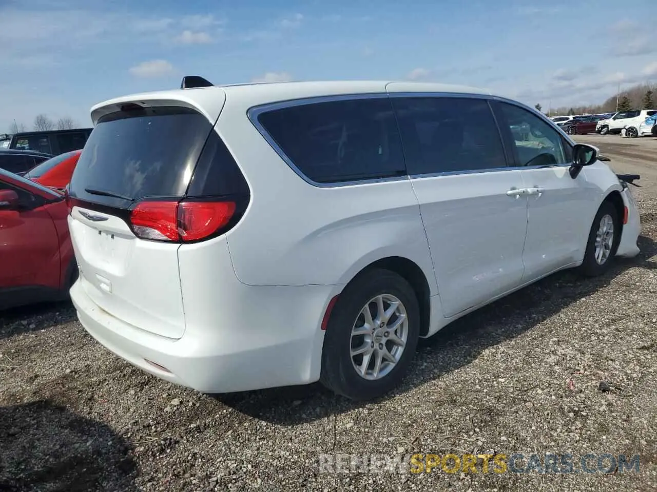 3 Photograph of a damaged car 2C4RC1CG0NR104224 CHRYSLER MINIVAN 2022