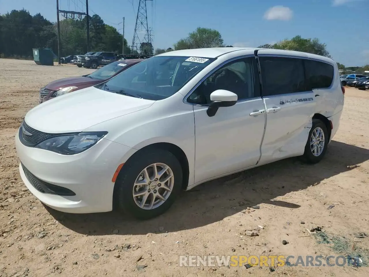 1 Photograph of a damaged car 2C4RC1CG4NR159209 CHRYSLER MINIVAN 2022
