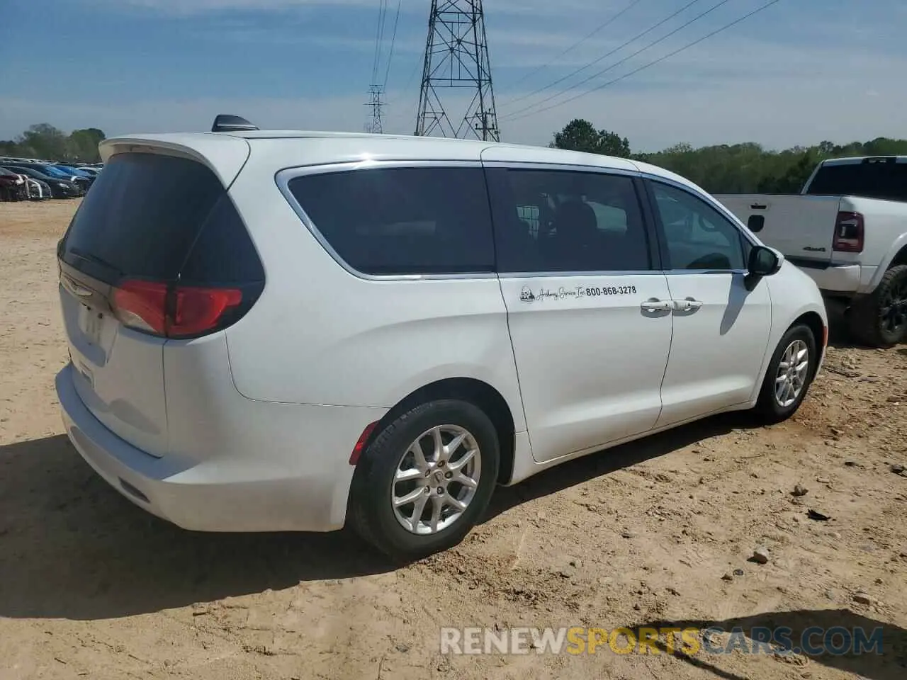 3 Photograph of a damaged car 2C4RC1CG4NR159209 CHRYSLER MINIVAN 2022