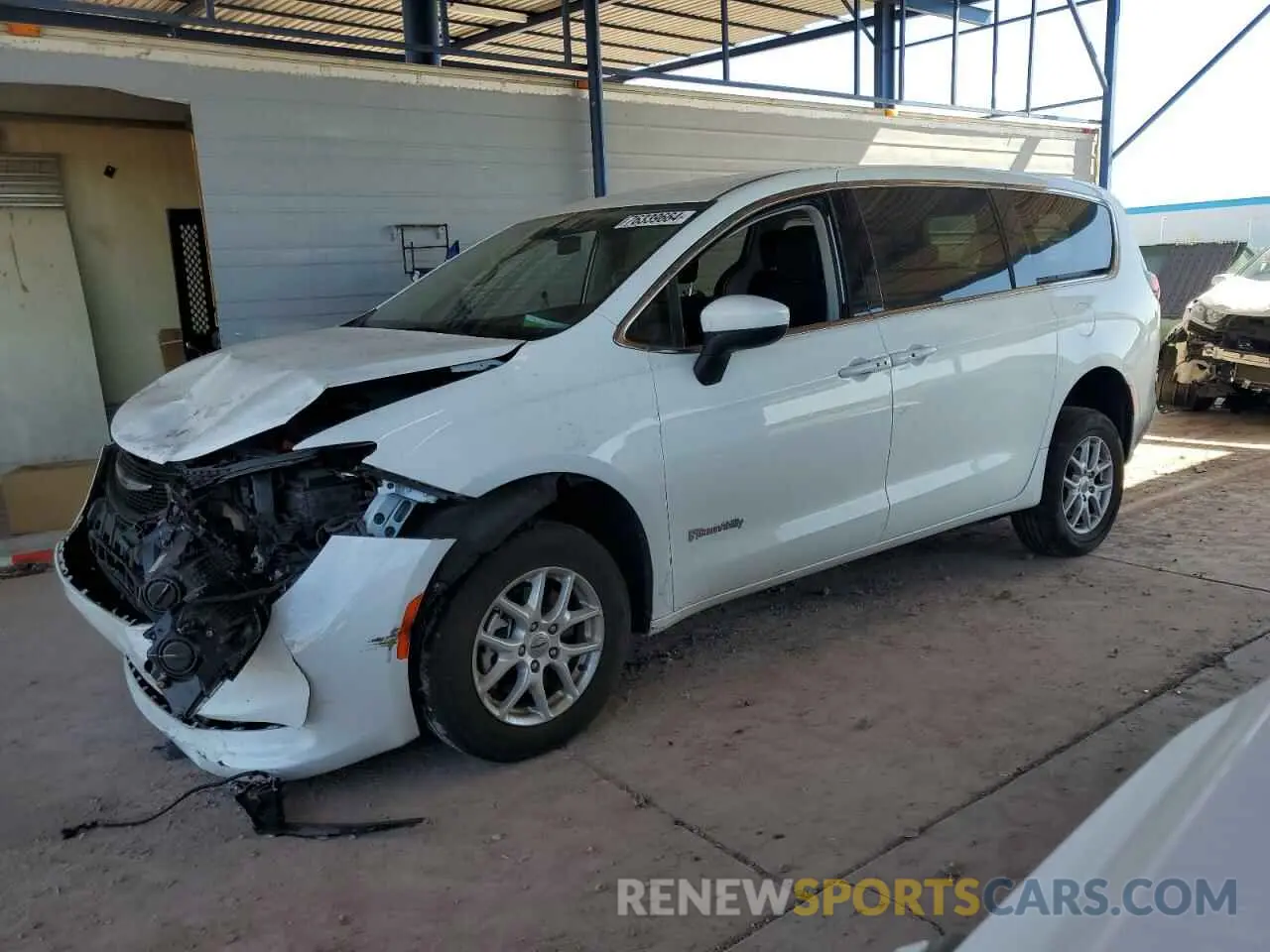 1 Photograph of a damaged car 2C4RC1CG6NR212220 CHRYSLER MINIVAN 2022