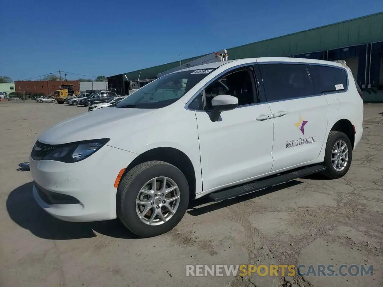 1 Photograph of a damaged car 2C4RC1CG8NR162789 CHRYSLER MINIVAN 2022