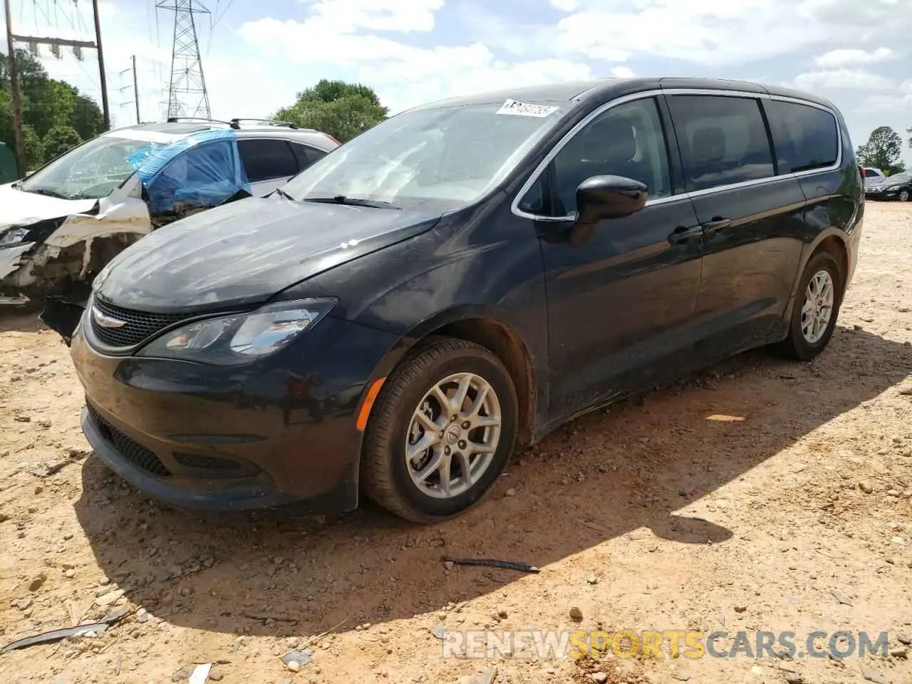1 Photograph of a damaged car 2C4RC1CGXNR218960 CHRYSLER MINIVAN 2022