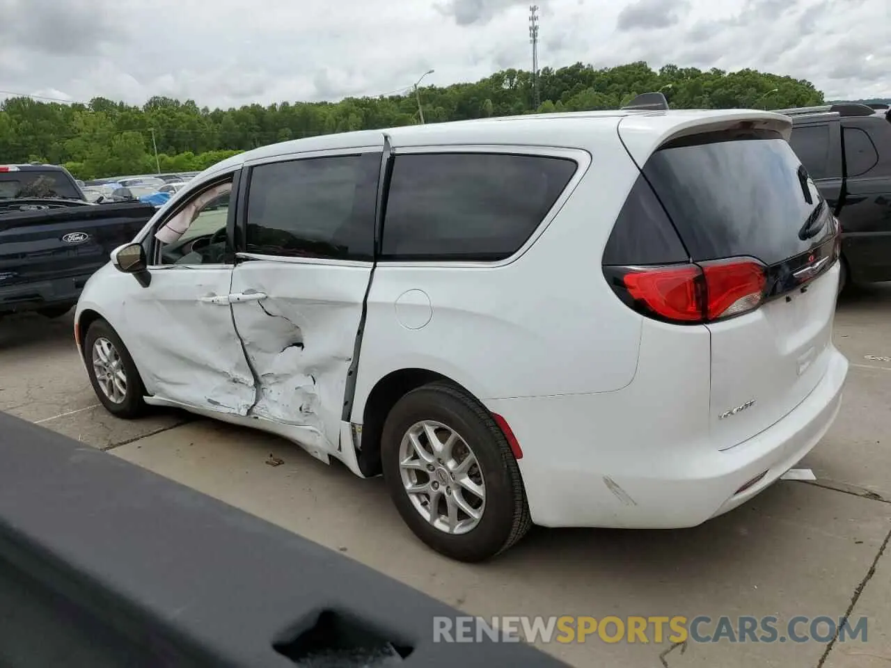 2 Photograph of a damaged car 2C4RC1CG0PR601874 CHRYSLER MINIVAN 2023