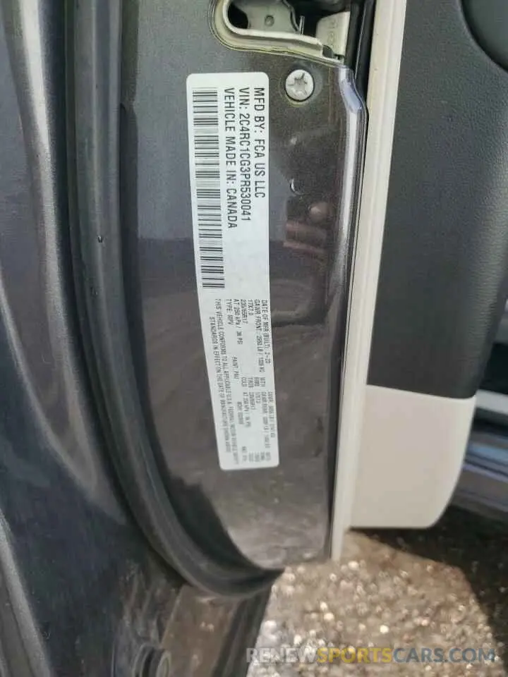 14 Photograph of a damaged car 2C4RC1CG3PR530041 CHRYSLER MINIVAN 2023