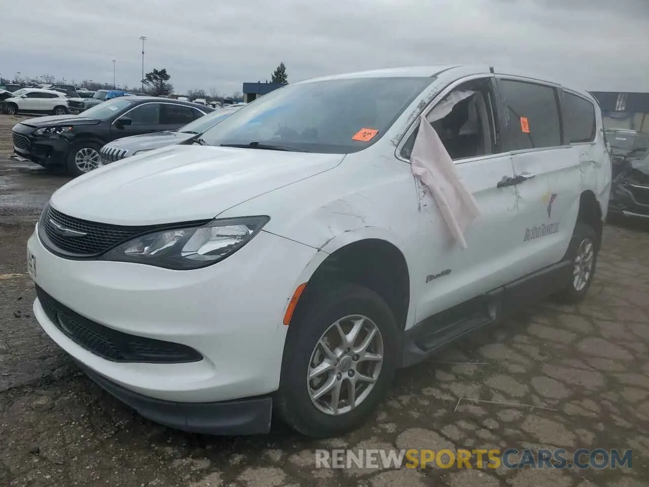 1 Photograph of a damaged car 2C4RC1CG4PR526659 CHRYSLER MINIVAN 2023