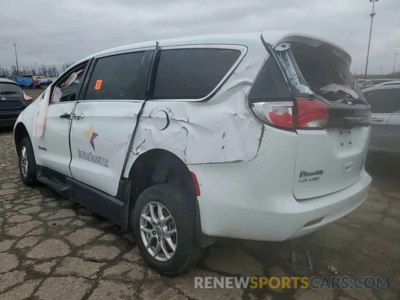 2 Photograph of a damaged car 2C4RC1CG4PR526659 CHRYSLER MINIVAN 2023