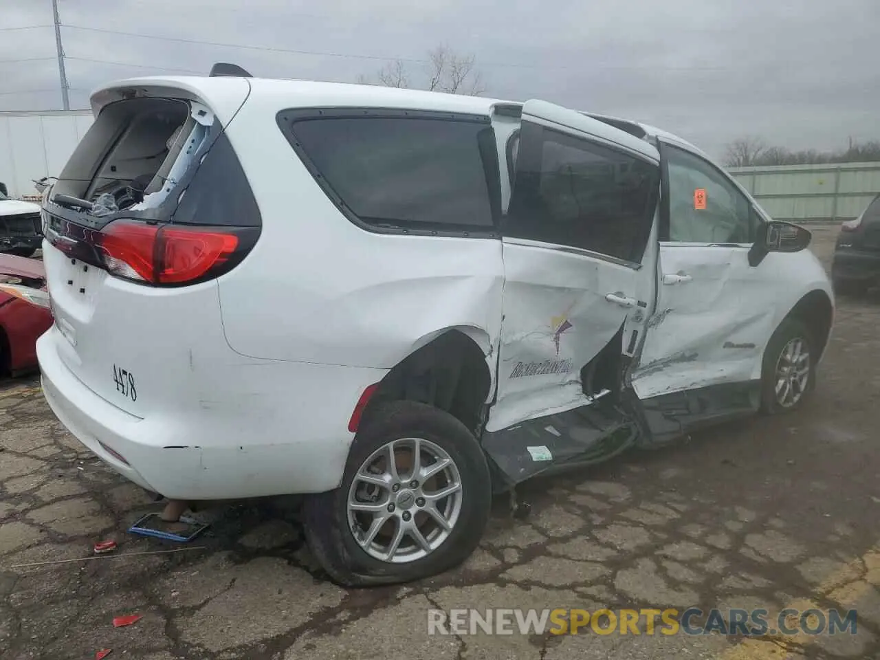 3 Photograph of a damaged car 2C4RC1CG4PR526659 CHRYSLER MINIVAN 2023