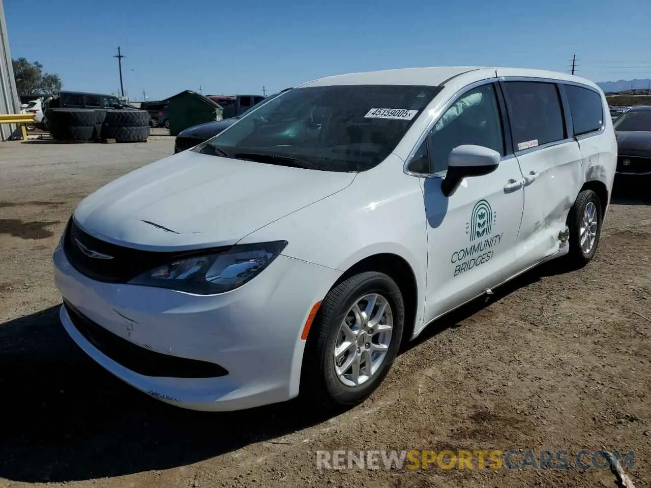 1 Photograph of a damaged car 2C4RC1CG7PR561891 CHRYSLER MINIVAN 2023