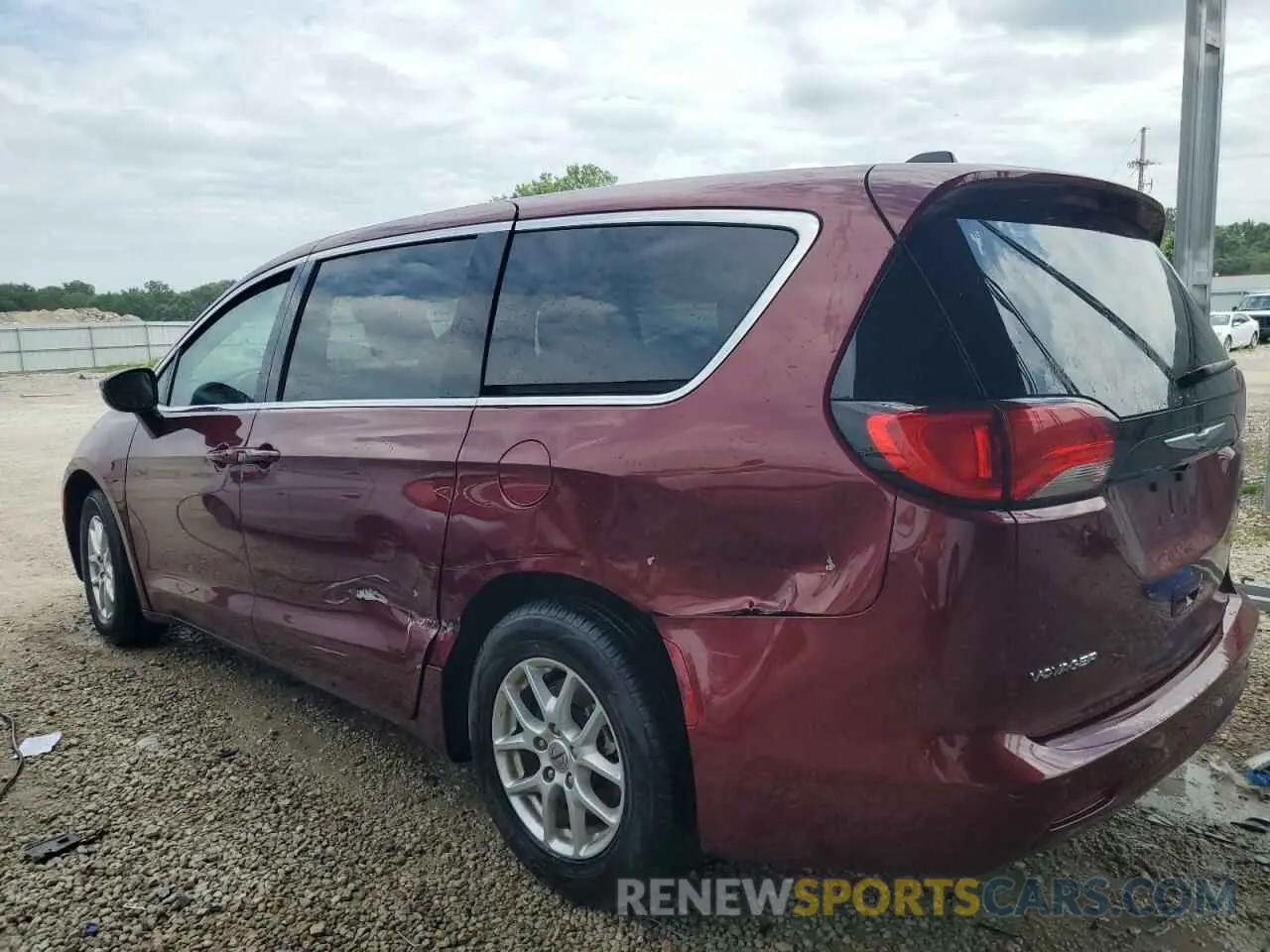 2 Photograph of a damaged car 2C4RC1CG9PR577798 CHRYSLER MINIVAN 2023