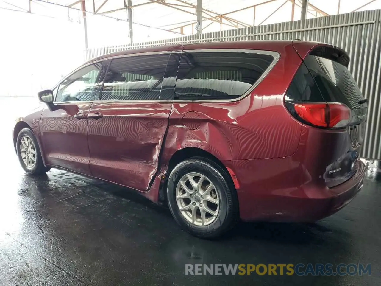 2 Photograph of a damaged car 2C4RC1CG9PR600965 CHRYSLER MINIVAN 2023