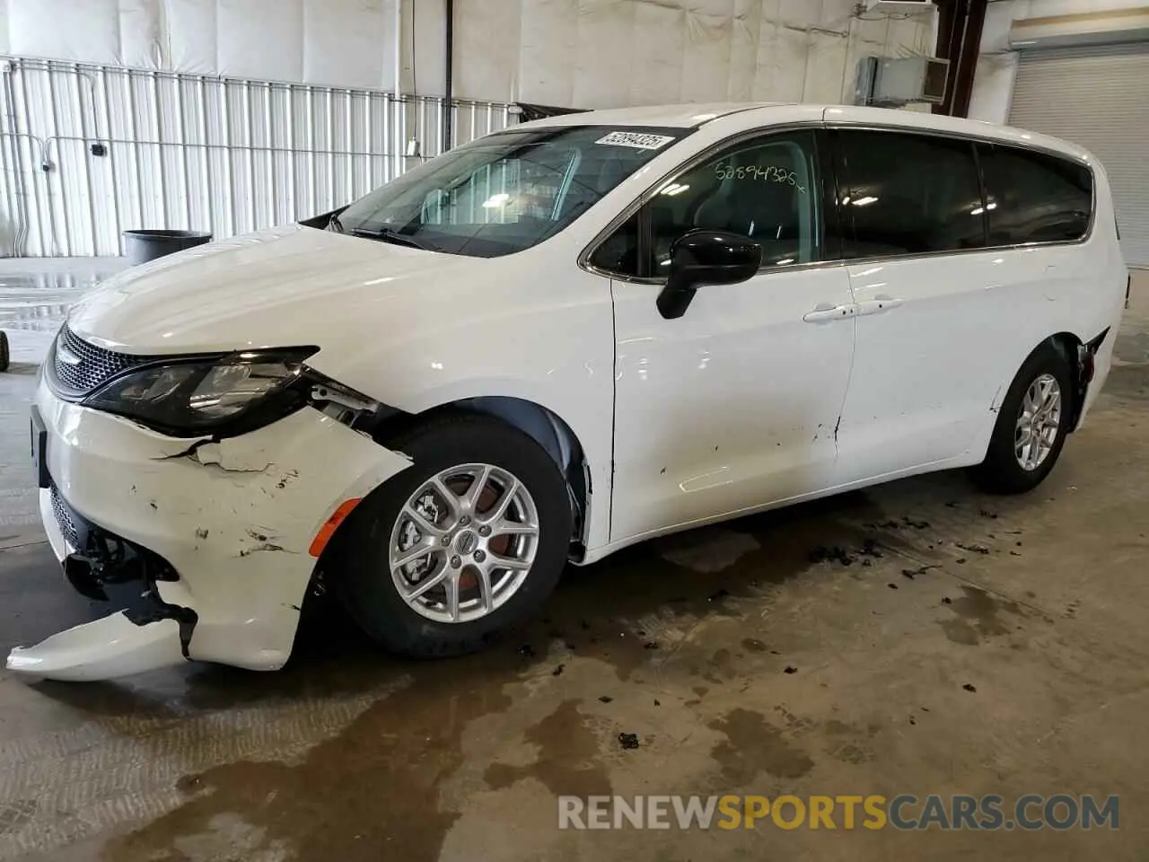 1 Photograph of a damaged car 2C4RC1CGXRR132540 CHRYSLER MINIVAN 2024