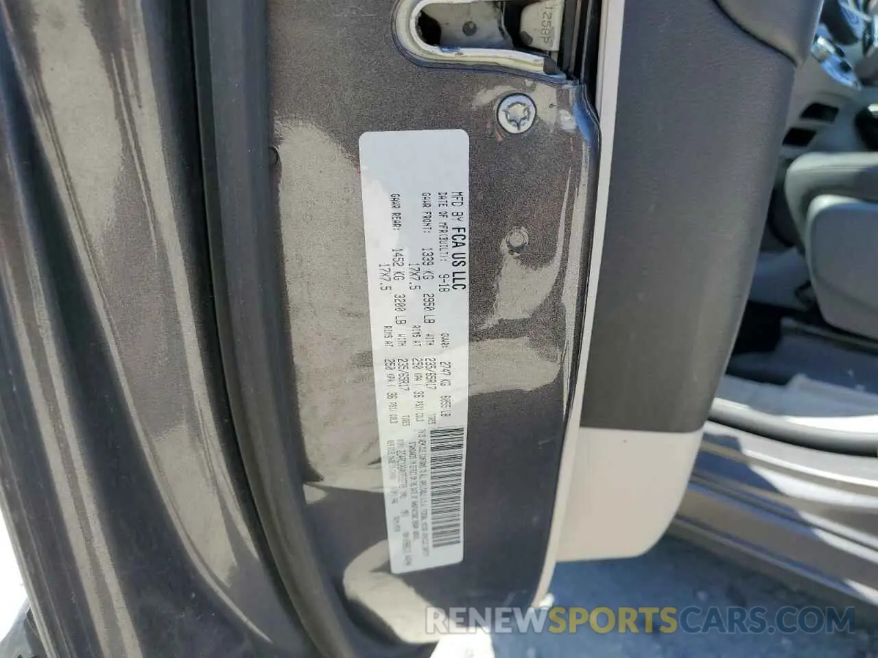 13 Photograph of a damaged car 2C4RC1AG4KR532702 CHRYSLER PACIFICA 2019