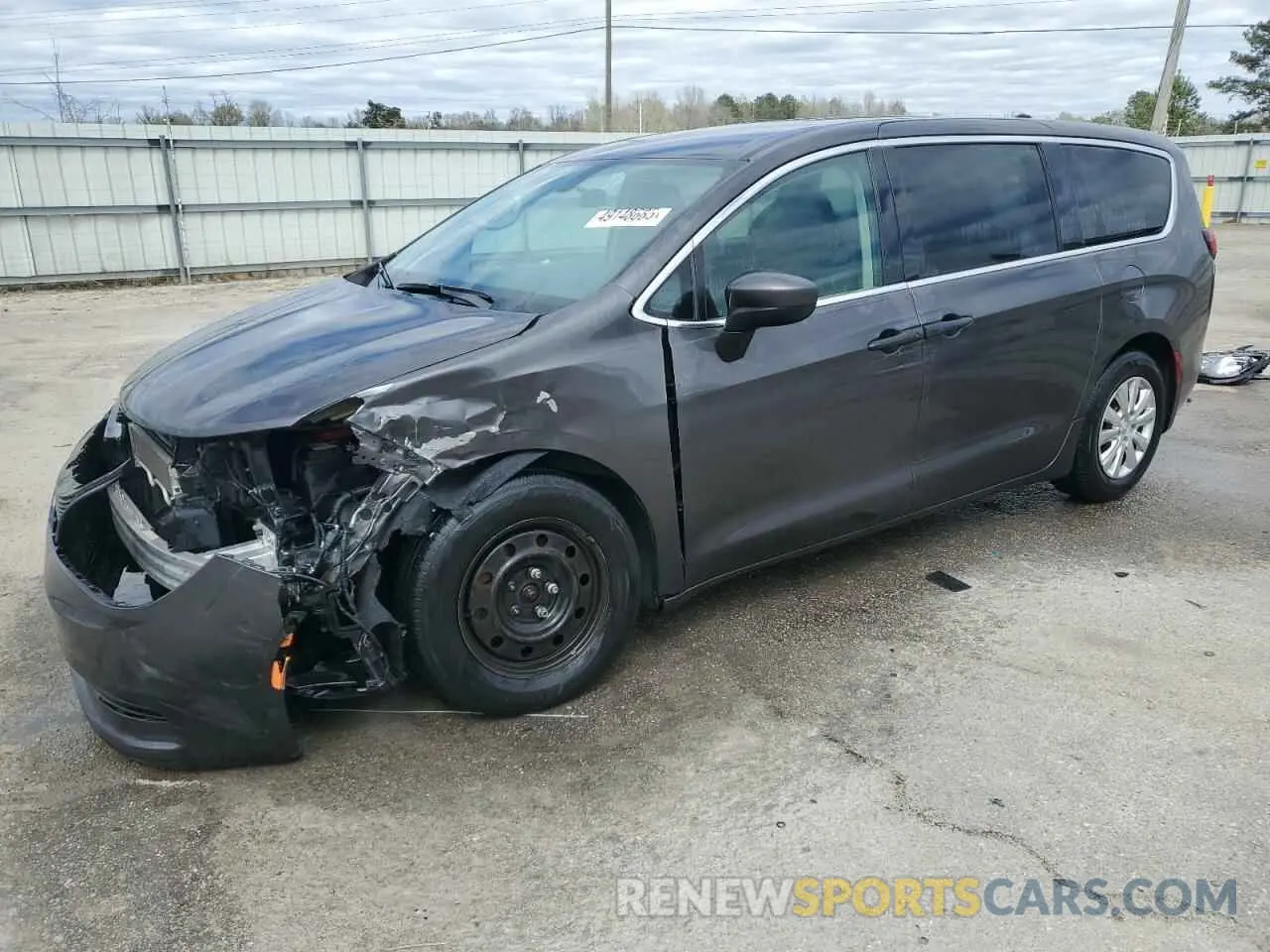 1 Photograph of a damaged car 2C4RC1AG5KR639550 CHRYSLER PACIFICA 2019