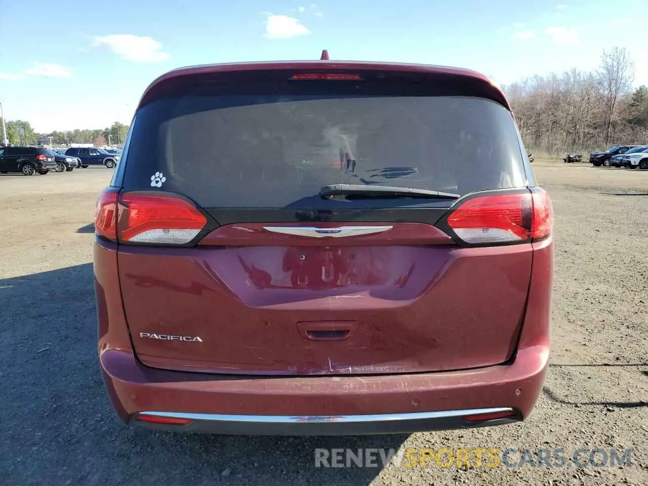 6 Photograph of a damaged car 2C4RC1BG1KR592869 CHRYSLER PACIFICA 2019