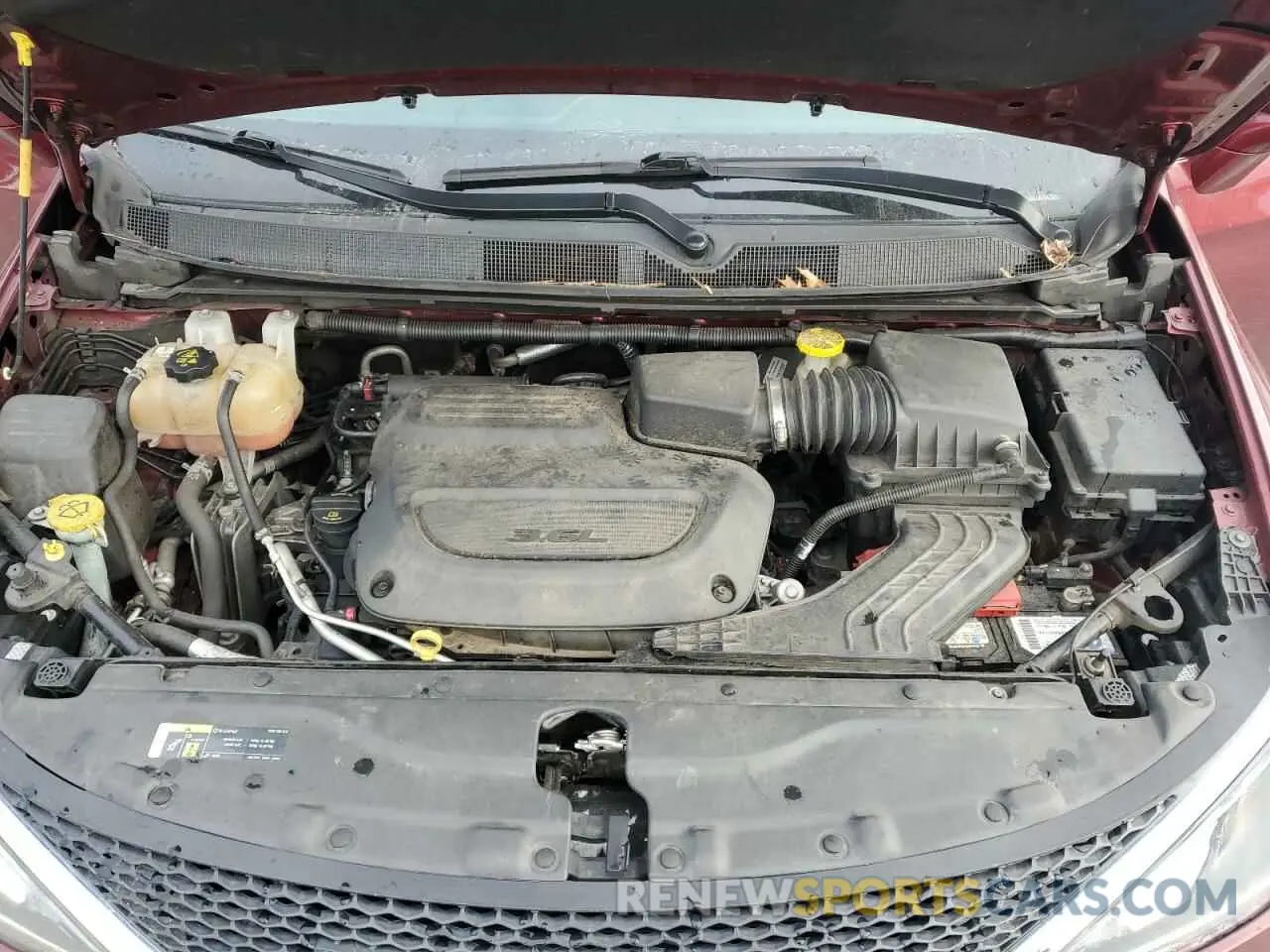 11 Photograph of a damaged car 2C4RC1BG3KR596762 CHRYSLER PACIFICA 2019