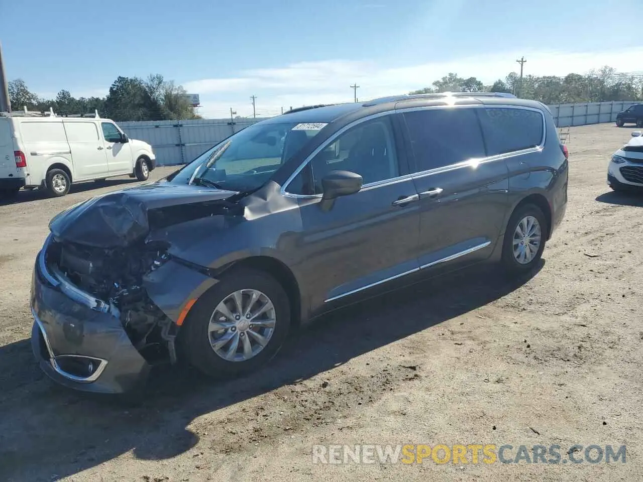 1 Photograph of a damaged car 2C4RC1BG3KR626486 CHRYSLER PACIFICA 2019
