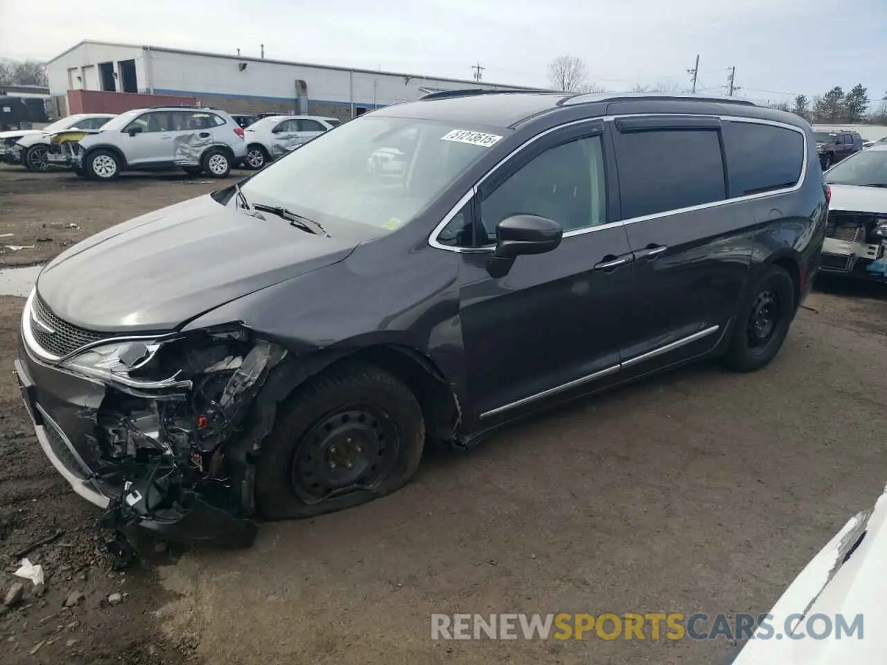 1 Photograph of a damaged car 2C4RC1BG4KR550390 CHRYSLER PACIFICA 2019