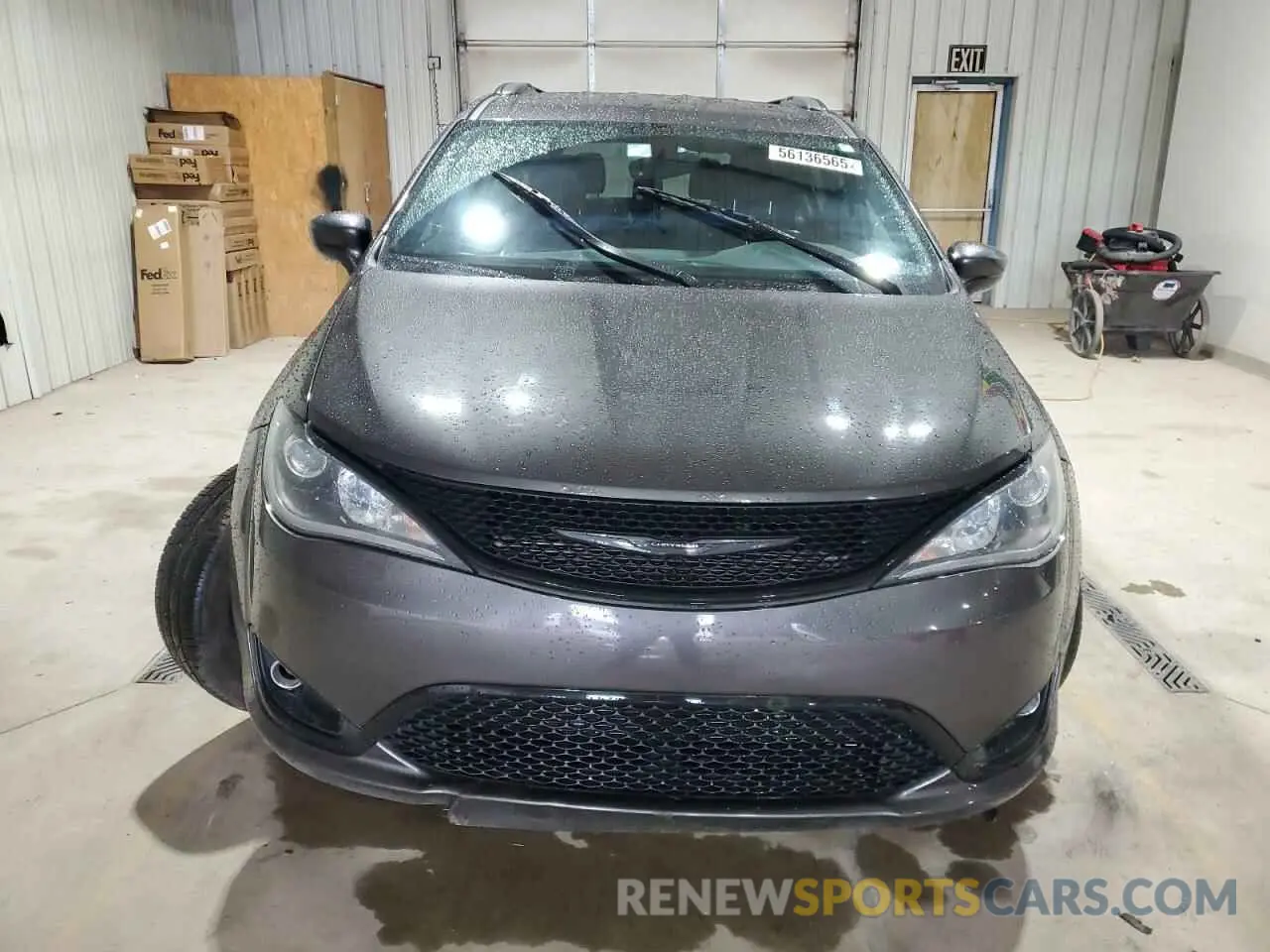 5 Photograph of a damaged car 2C4RC1BG4KR598312 CHRYSLER PACIFICA 2019